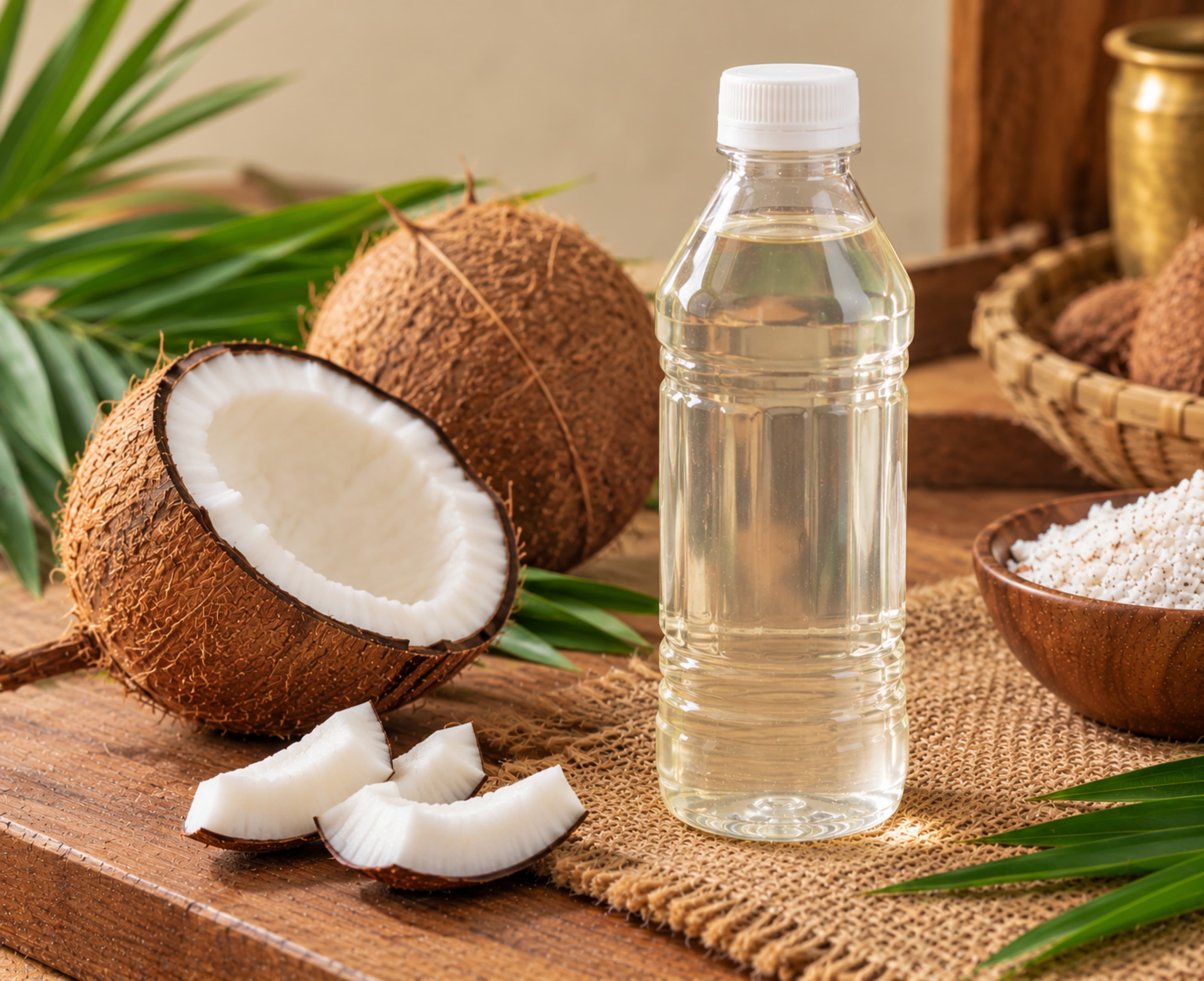 Pure Pattukottai coconut oil from Thanjavur