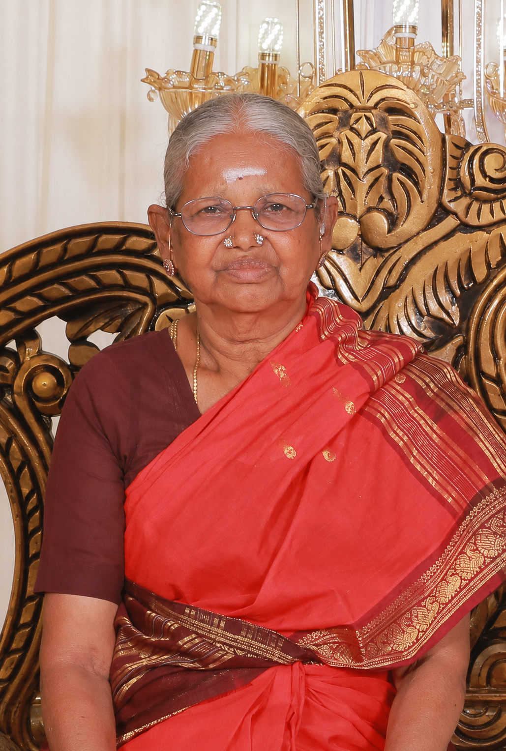 Thanjai Thaniyam Grandmother preparing traditional food